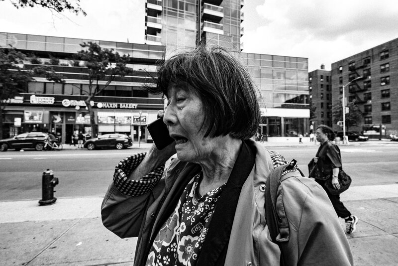 On the phone